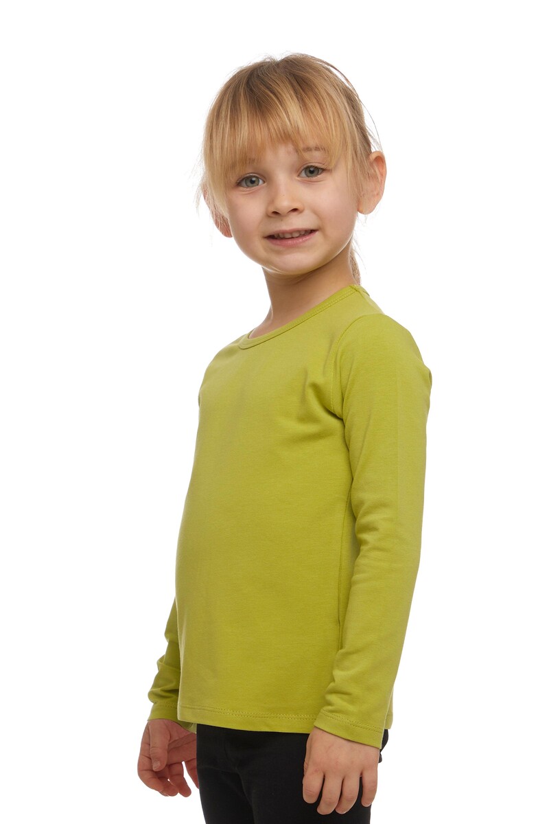 5-8 Ans T-shirt à Manches Longues En Lycra - Thumbnail