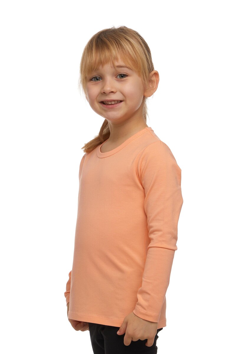 5-8 Ans T-shirt à Manches Longues En Lycra - Thumbnail