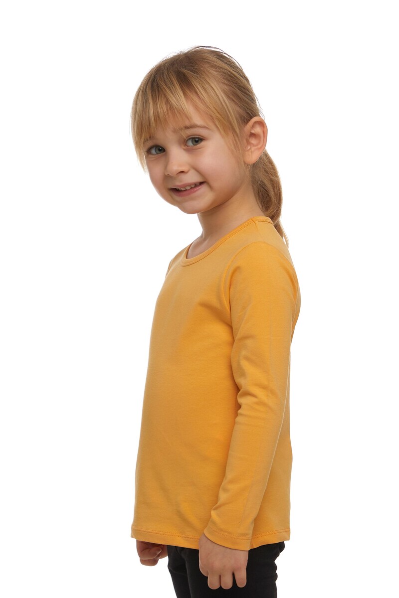 5-8 Ans T-shirt à Manches Longues En Lycra - Thumbnail