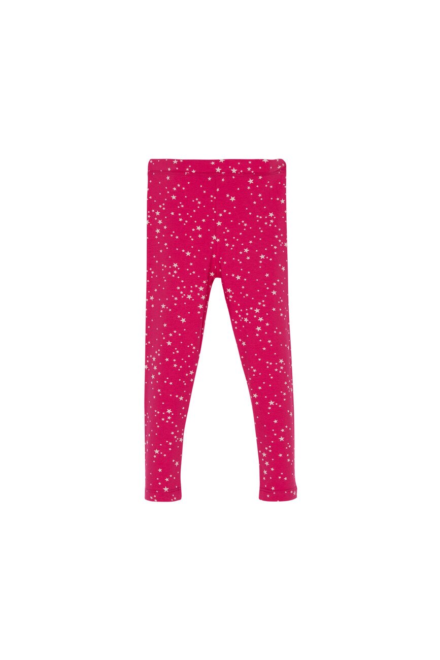 5-8 Years Old Cosmic Stars Pattern Legging - Thumbnail