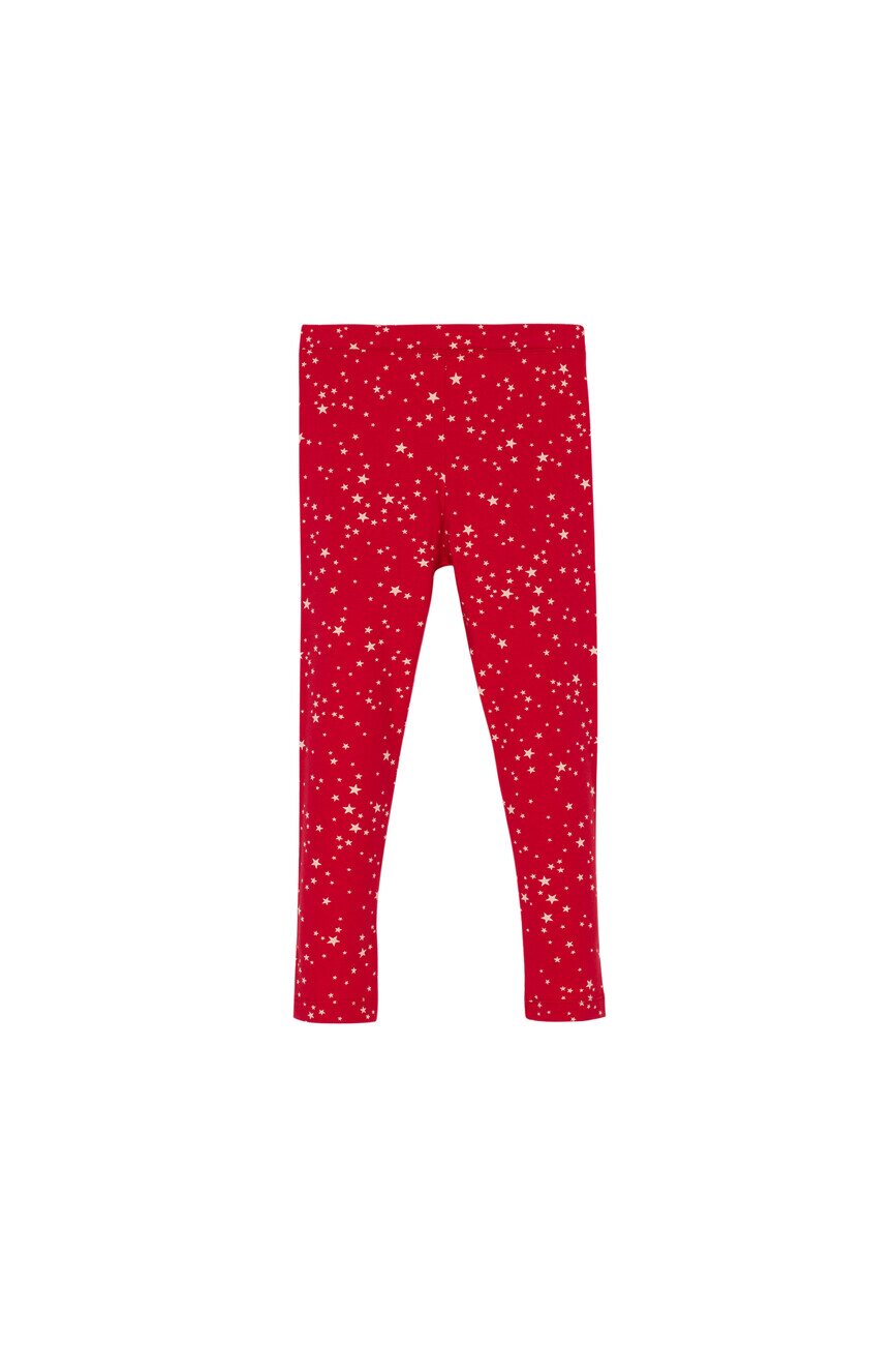 5-8 Years Old Cosmic Stars Pattern Legging - Thumbnail