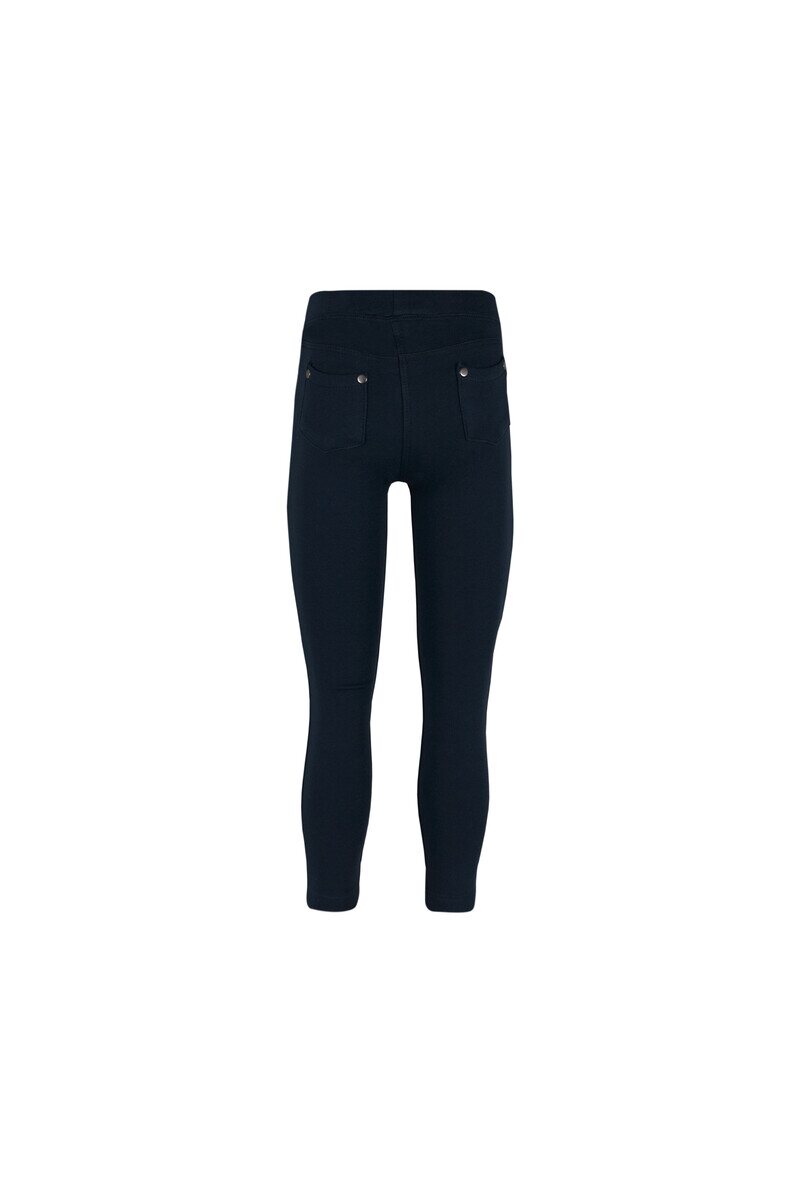 5-8 Years Old Fleece Interlock Legging With 4 Pockets - Thumbnail