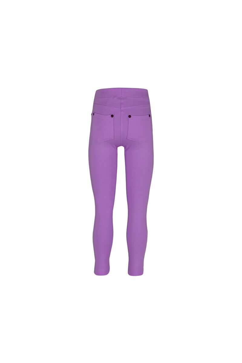 5-8 Years Old Fleece Interlock Legging With 4 Pockets - Thumbnail