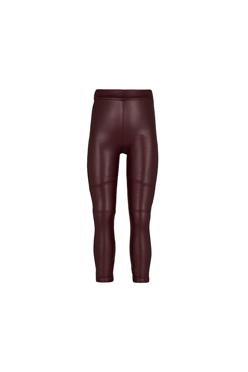 5-8 Years Old Fleece-Leather Pants - Thumbnail