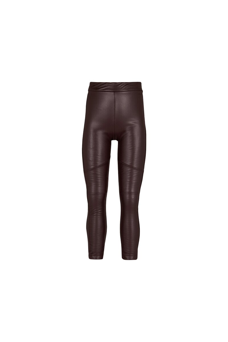 5-8 Years Old Fleece-Leather Pants - Thumbnail