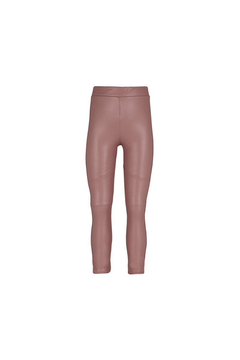 5-8 Years Old Fleece-Leather Pants - Thumbnail