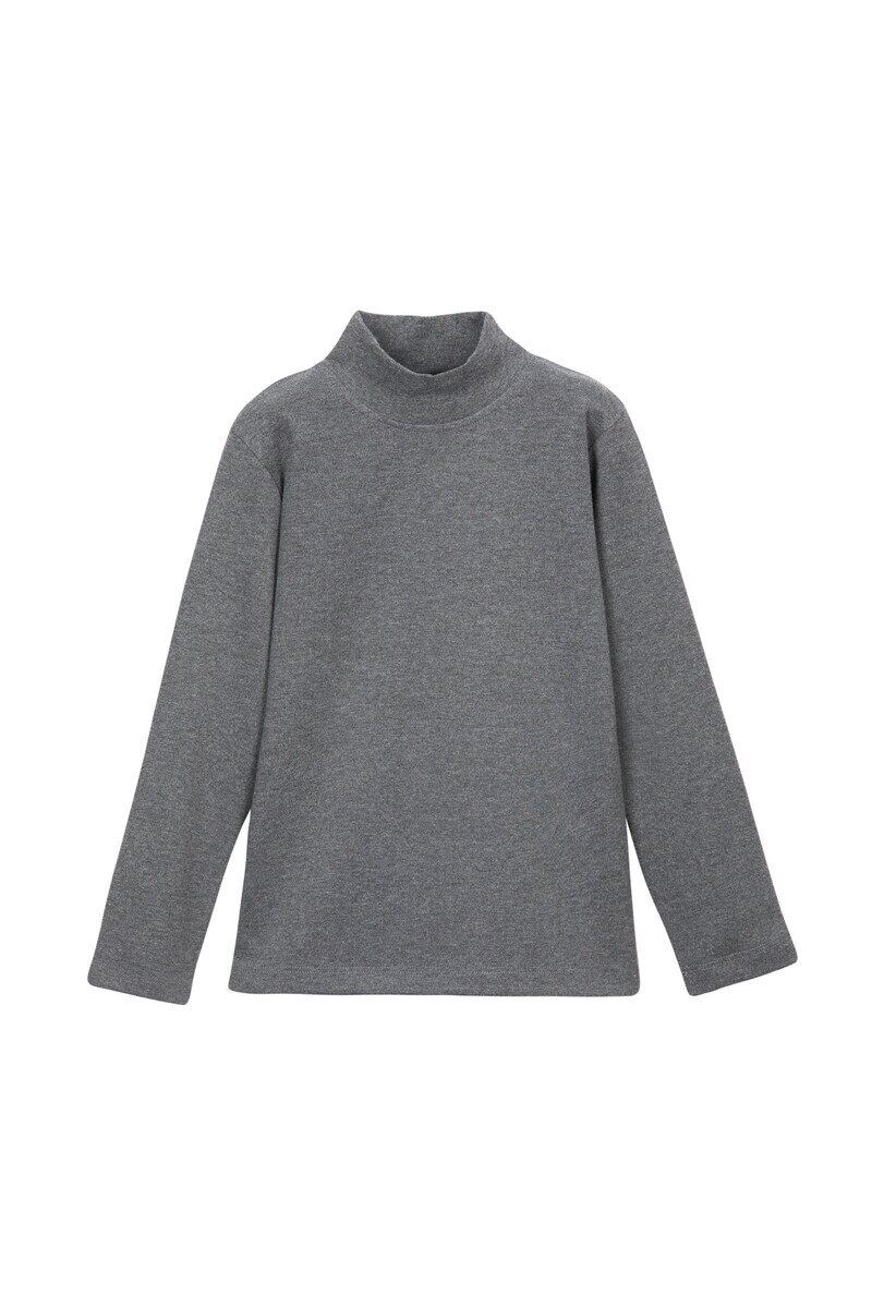 5-8 Years Old Half Turtleneck T-shirt - Thumbnail