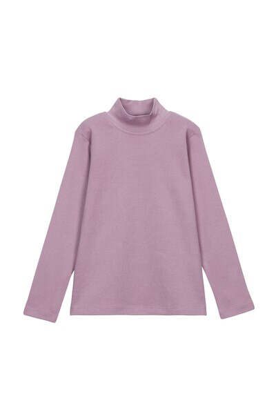 5-8 Years Old Half Turtleneck T-shirt - Thumbnail