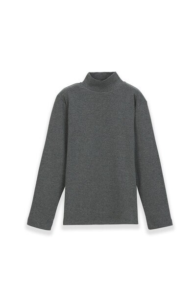 5-8 Years Old Half Turtleneck T-shirt - Thumbnail