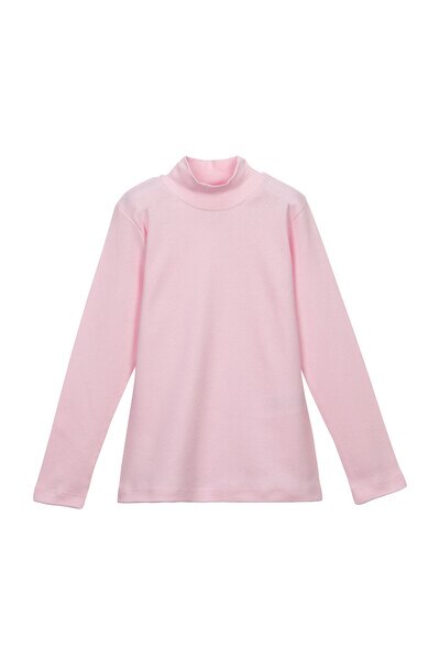 5-8 Years Old Half Turtleneck T-shirt - Thumbnail