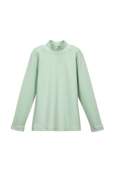 5-8 Years Old Half Turtleneck T-shirt - Thumbnail