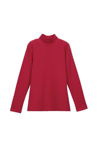 5-8 Years Old Half Turtleneck T-shirt - Thumbnail