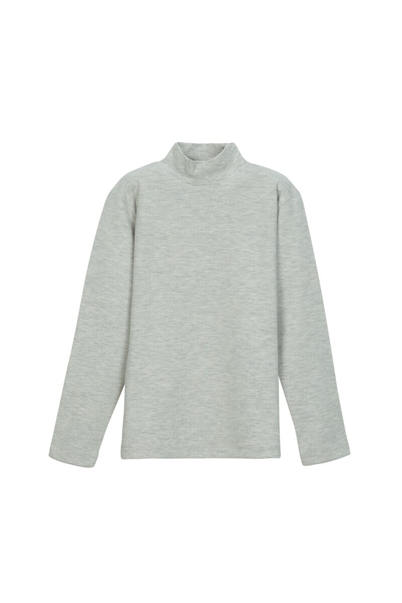 5-8 Years Old Half Turtleneck T-shirt - Thumbnail