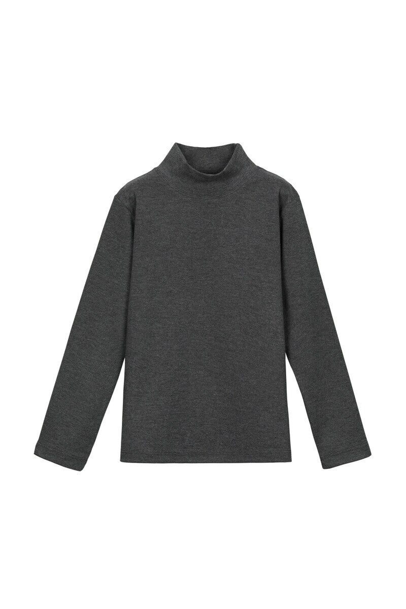 5-8 Years Old Half Turtleneck T-shirt - Thumbnail