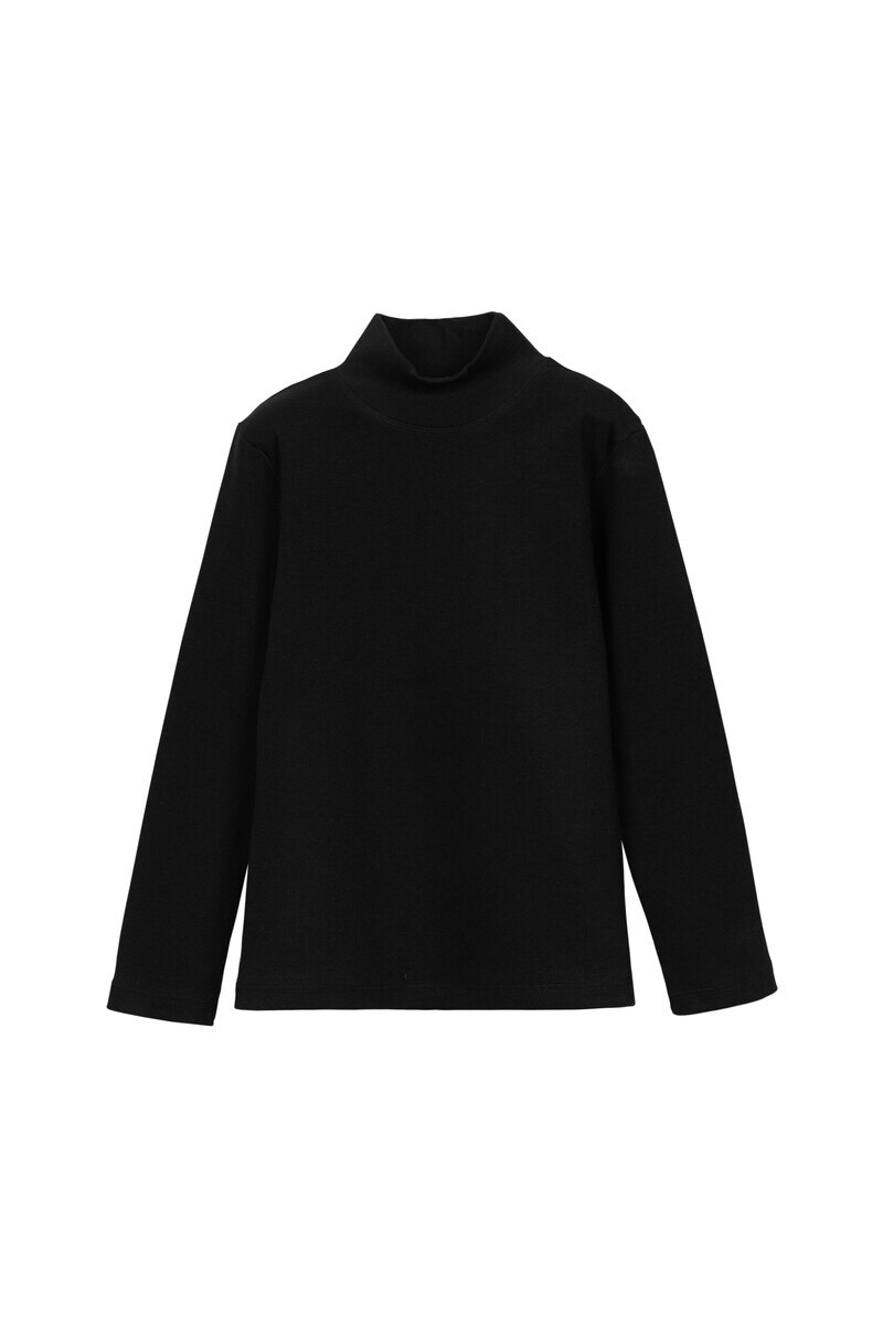 5-8 Years Old Half Turtleneck T-shirt - Thumbnail