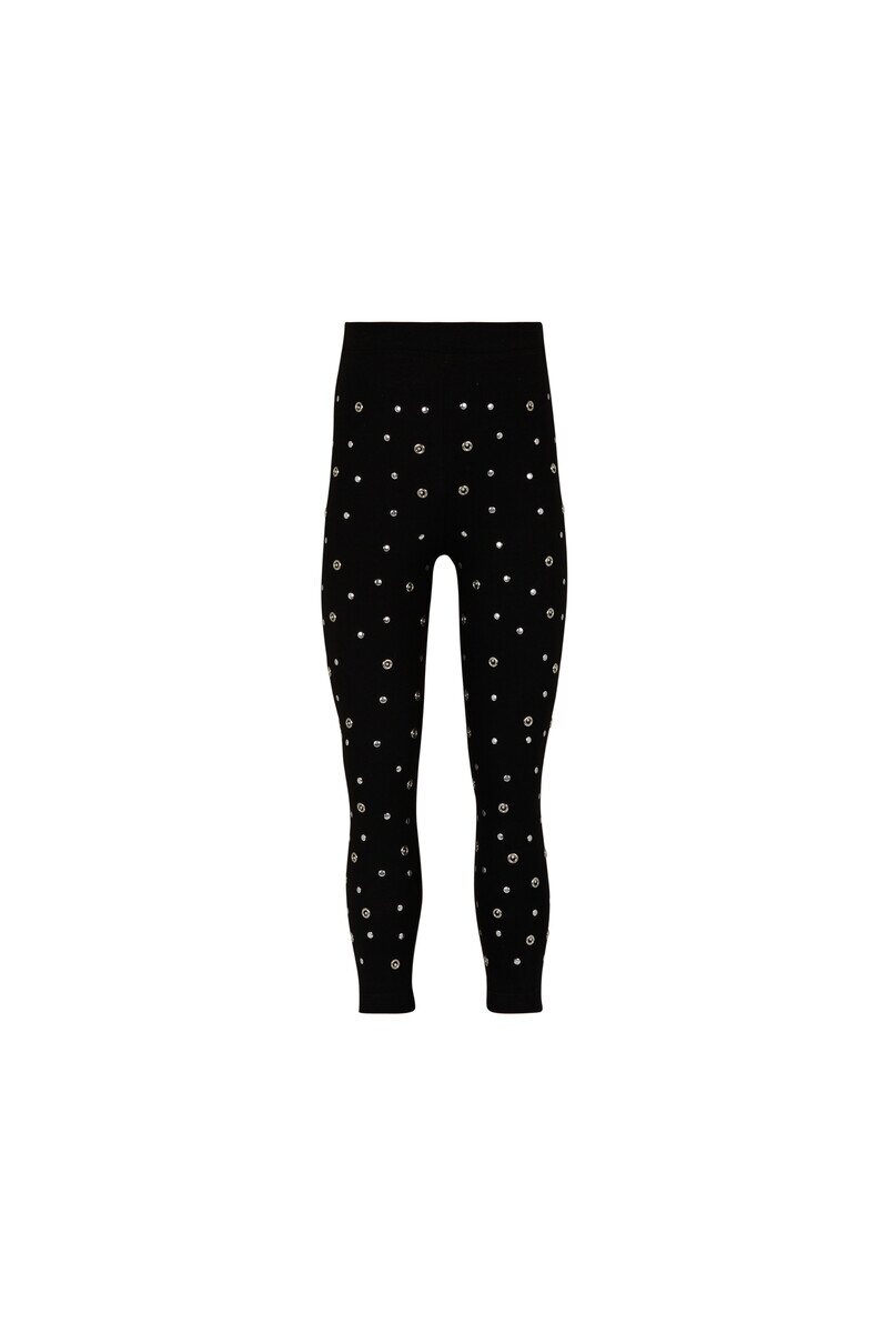 5-8 Years Old Legging With Eyelet Accessories - Thumbnail