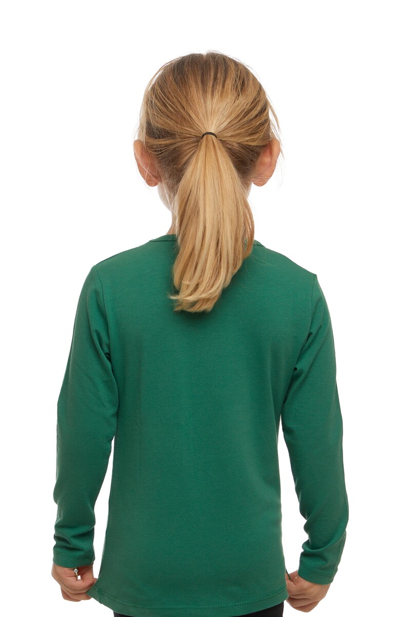 5-8 Years Old Lycra Long Sleeves T-shirt - Thumbnail