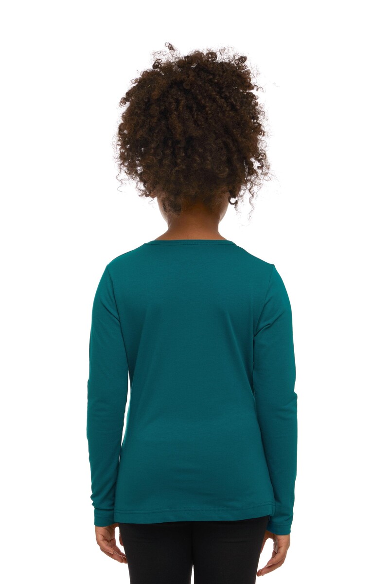 5-8 Years Old Lycra Long Sleeves T-shirt - Thumbnail