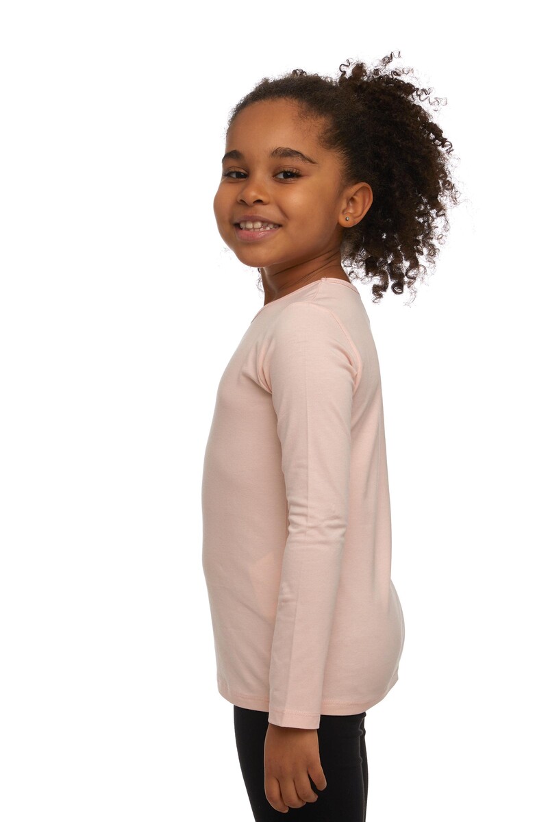 5-8 Years Old Lycra Long Sleeves T-shirt - Thumbnail