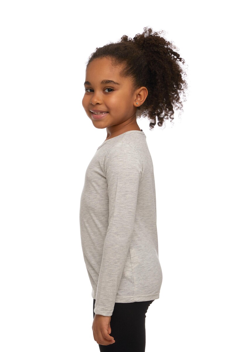 5-8 Years Old Lycra Long Sleeves T-shirt - Thumbnail