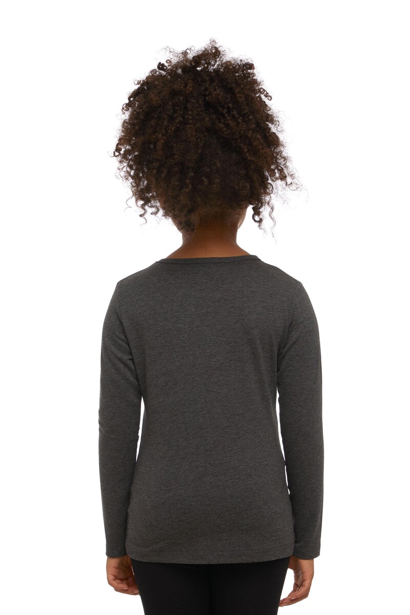 5-8 Years Old Lycra Long Sleeves T-shirt - Thumbnail