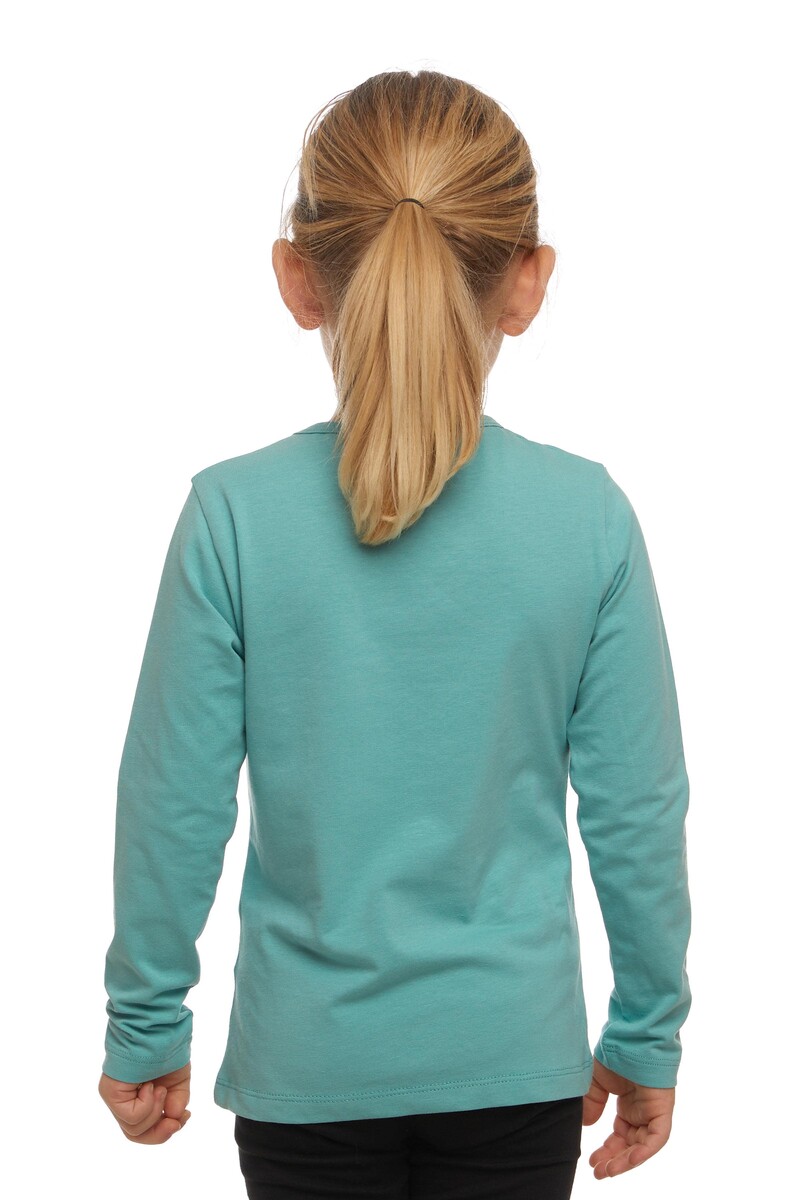 5-8 Years Old Lycra Long Sleeves T-shirt - Thumbnail