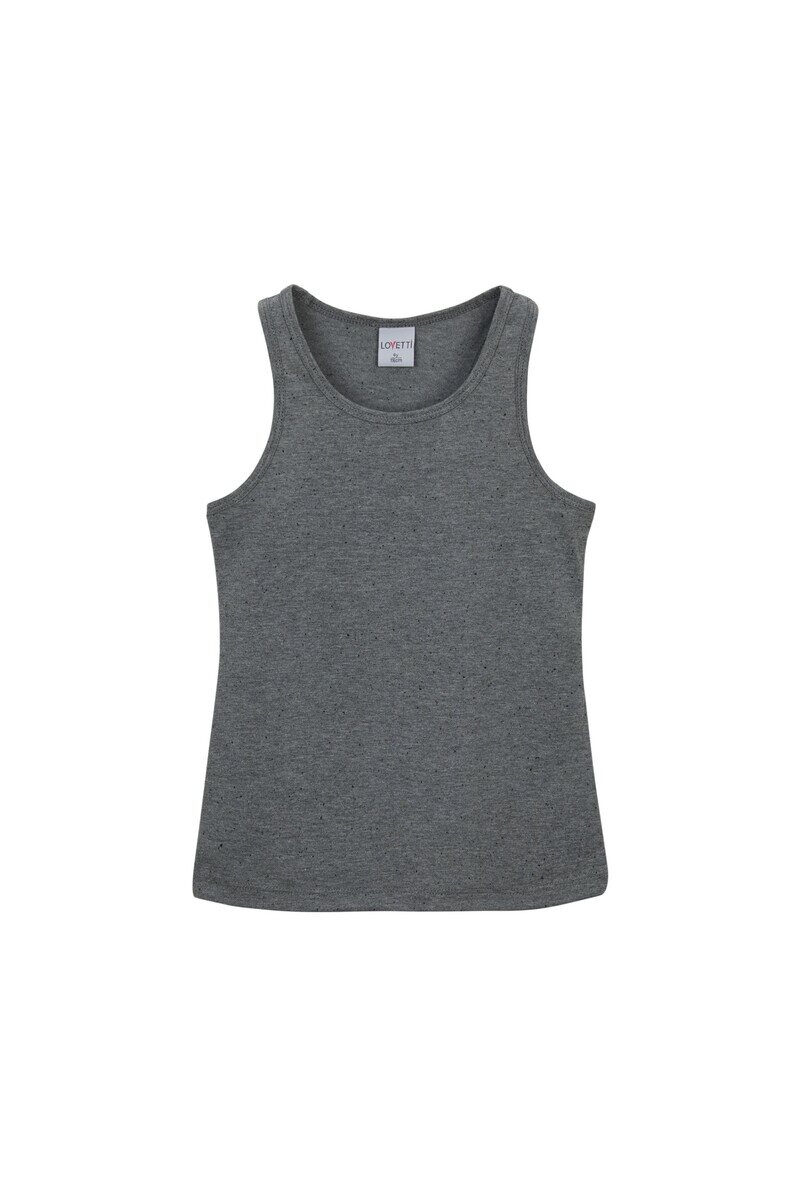 5-8 Years Old Lycra Racerback Tank Top - Thumbnail