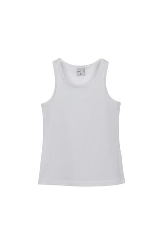 5-8 Years Old Lycra Racerback Tank Top - Thumbnail