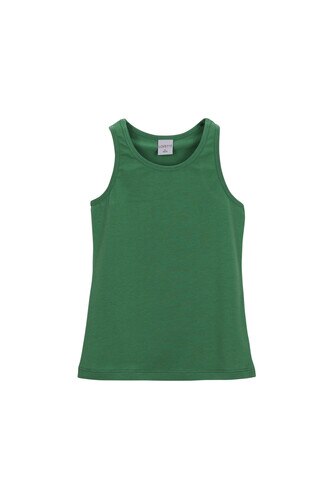 5-8 Years Old Lycra Racerback Tank Top - Thumbnail