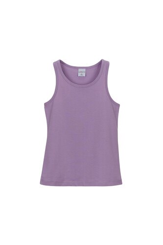 5-8 Years Old Lycra Racerback Tank Top - Thumbnail