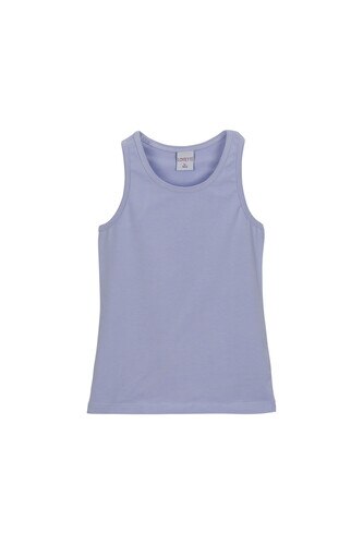 5-8 Years Old Lycra Racerback Tank Top - Thumbnail