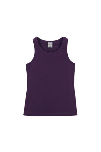 5-8 Years Old Lycra Racerback Tank Top - Thumbnail