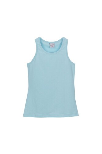 5-8 Years Old Lycra Racerback Tank Top - Thumbnail