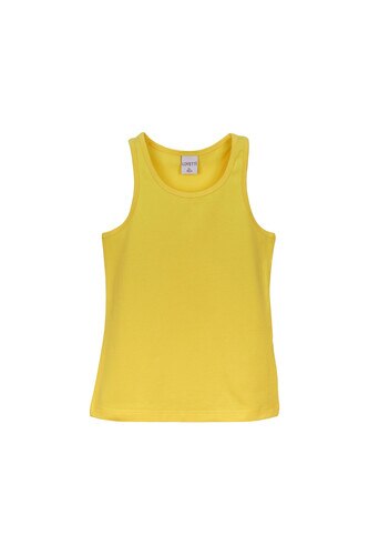 5-8 Years Old Lycra Racerback Tank Top - Thumbnail