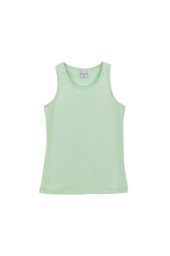 5-8 Years Old Lycra Racerback Tank Top - Thumbnail