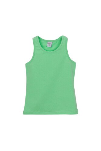 5-8 Years Old Lycra Racerback Tank Top - Thumbnail