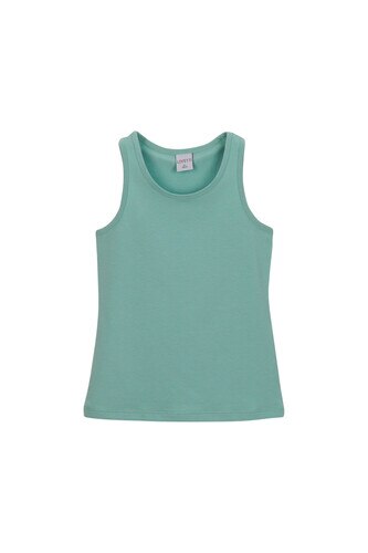 5-8 Years Old Lycra Racerback Tank Top - Thumbnail