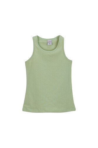 5-8 Years Old Lycra Racerback Tank Top - Thumbnail