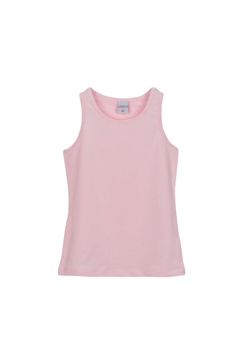 5-8 Years Old Lycra Racerback Tank Top - Thumbnail