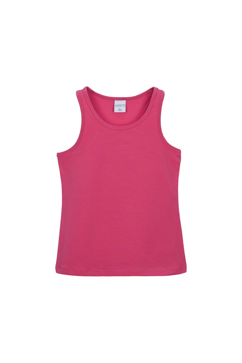 5-8 Years Old Lycra Racerback Tank Top - Thumbnail