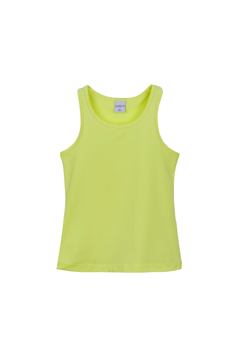 5-8 Years Old Lycra Racerback Tank Top - Thumbnail