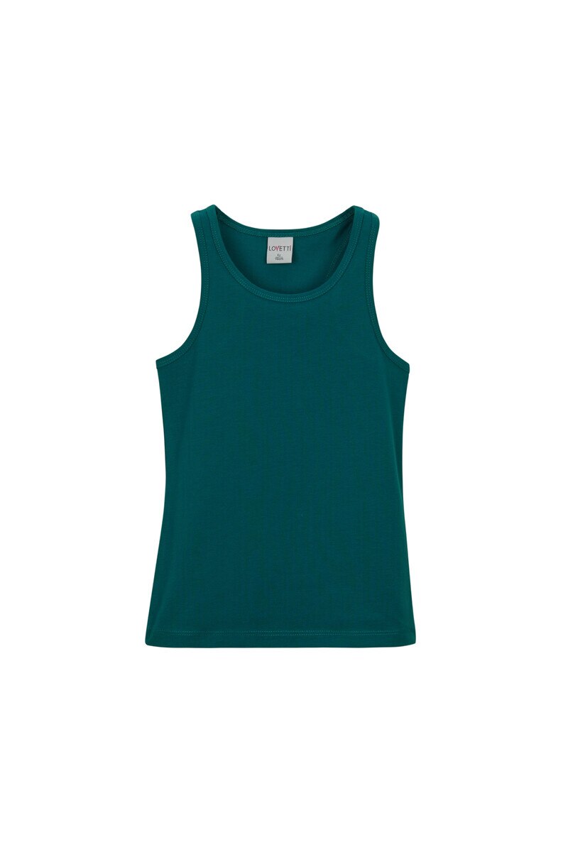 5-8 Years Old Lycra Racerback Tank Top - Thumbnail