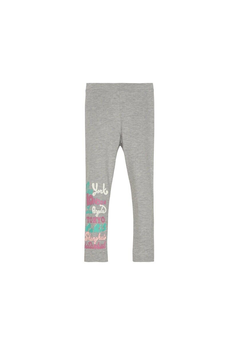 5-8 Years Old New York İstanbul Printed Jersey Legging - Thumbnail