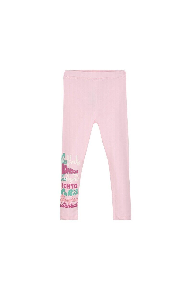 5-8 Years Old New York İstanbul Printed Jersey Legging - Thumbnail