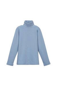 5-8 Years Old Non-Fleece High Neck T-shirt - Thumbnail