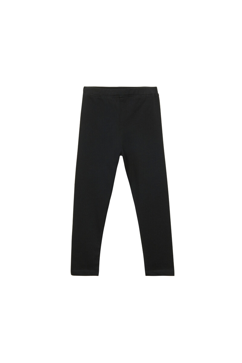 5-8 Years Old Plain Long Legging - Thumbnail