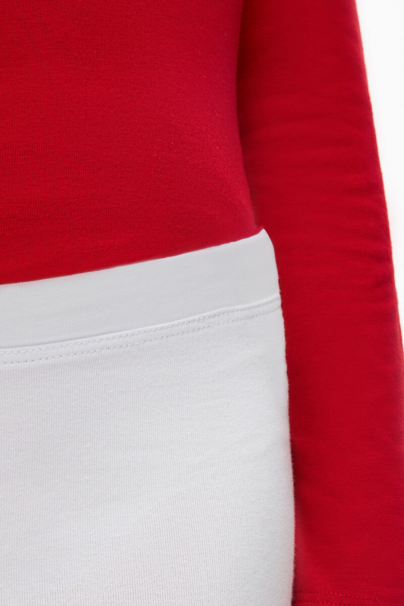 5-8 Years Old Plain Long Legging - Thumbnail