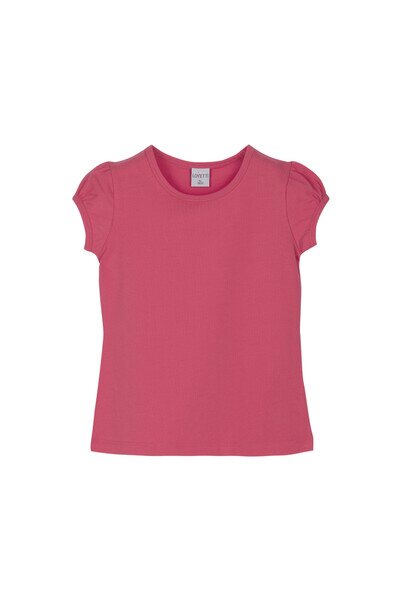 5-8 Years Old Short Sleeves Basic - Thumbnail