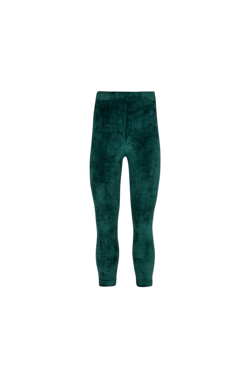 5-8 Years Old Thick Velvet Long Legging - Thumbnail