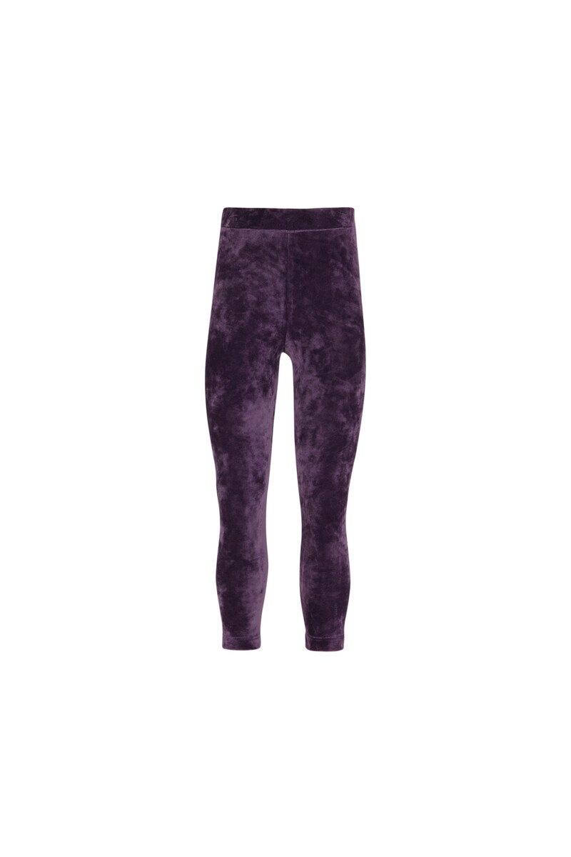 5-8 Years Old Thick Velvet Long Legging - Thumbnail